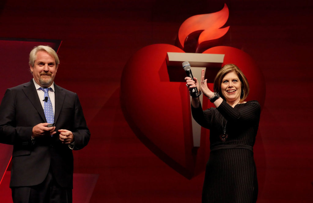 Brown and Conrad announced the project on stage at Scientific Sessions 2015 in Orlando